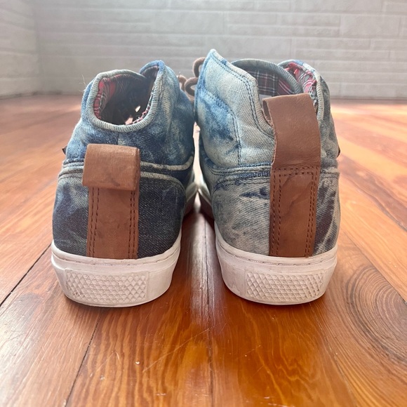 Vans sneakers Acid Wash Denim, size 8.5 - Picture 5 of 10